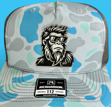 Earl Squatch Blue Camo Hat